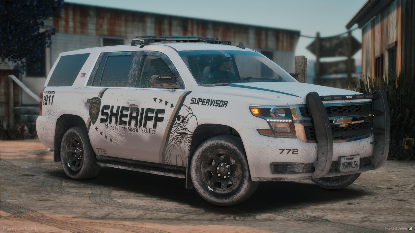 BCSO Mega Pack Livery 2018 Tahoe