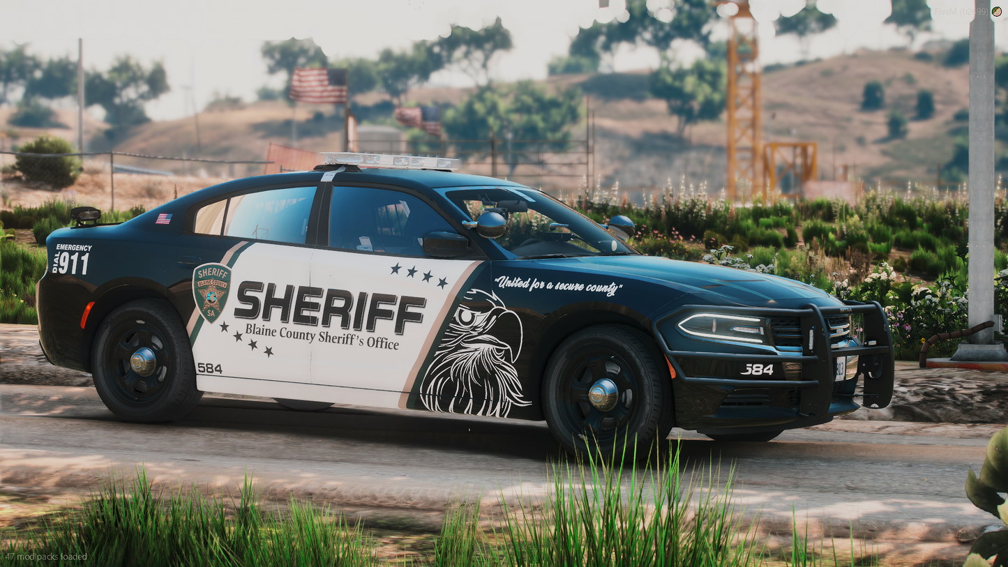 BCSO Livery Mega Pack 2018 Charger Patrol
