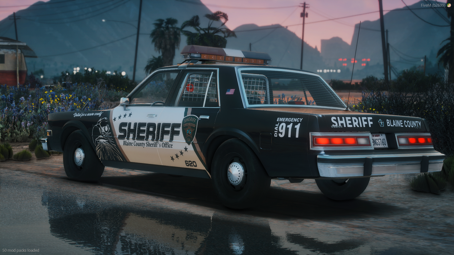 BCSO Livery for Dodge Diplomat