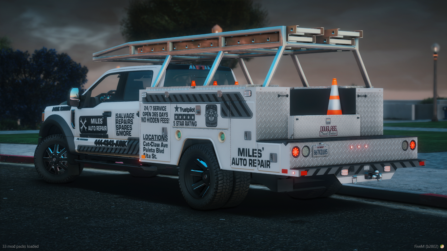 Miles Auto Repair-Lackierung + EUP-Paket