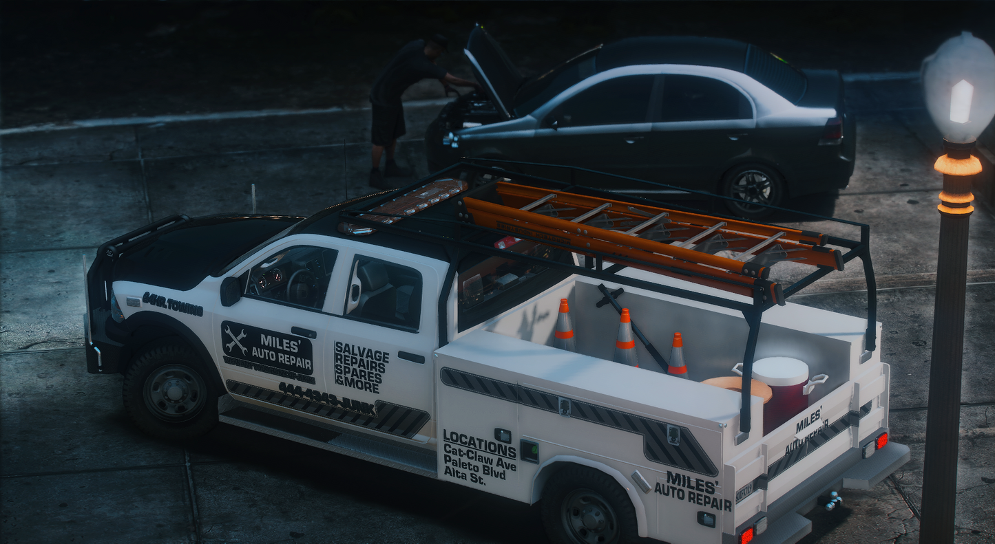 Miles Auto Repair-Lackierung + EUP-Paket