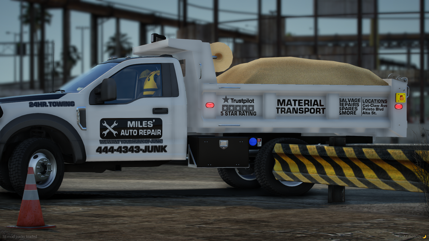 Miles Auto Repair-Lackierung + EUP-Paket