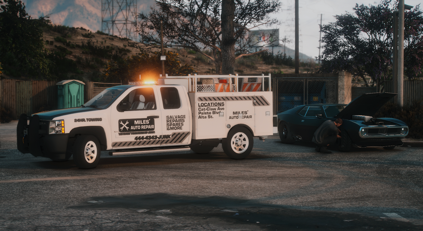 Miles Auto Repair-Lackierung + EUP-Paket