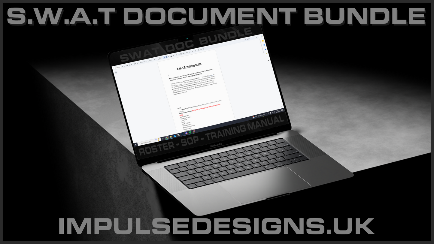 S.W.A.T Document Bundle