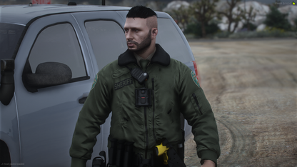 BCSO EUP with a big jacket